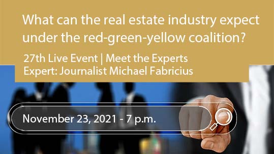 What can the real estate industry expect under the red-green-yellow coalition?