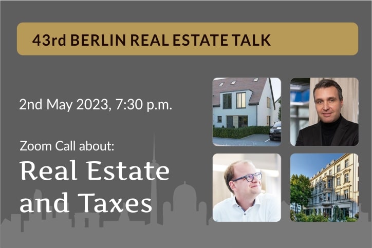 Real estate and taxes - What you always wanted to know!