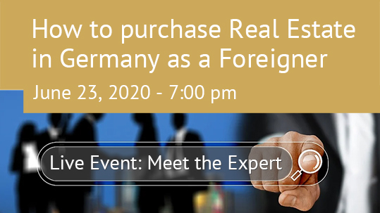 How to purchase Real Estate in Germany as a Foreigner
