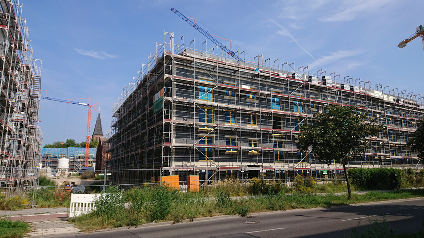 Large new development Biesdorf