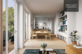 First-time occupancy - Luxurious new-build flat in beautiful Charlottenburg - Example Living and dining area