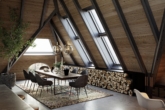Above the rooftops of Berlin: Luxury Penthouse by Swen Burgheim - Dining area