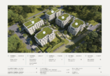 Smart penthouse with 2 terraces in Potsdam - Site map