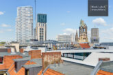 Top floor blank for 4 flats with planning permission, lift and rooftop terraces in Ku'damm location - View from the roof