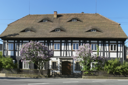 Pension, café or letting in a historic half-timbered house, 02779 Großschönau, House