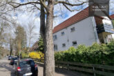 Apartment house in line of sight to the small Wannsee lake - House Street view