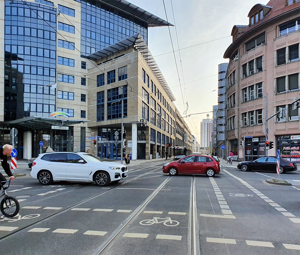Leipzig has a modern and lively city centre.